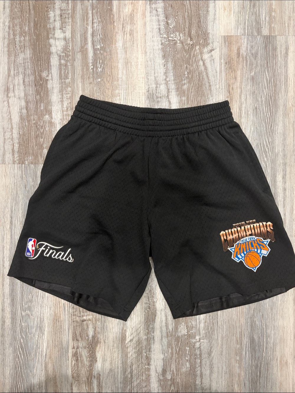 Mens Black NBA Finals Champions Shorts